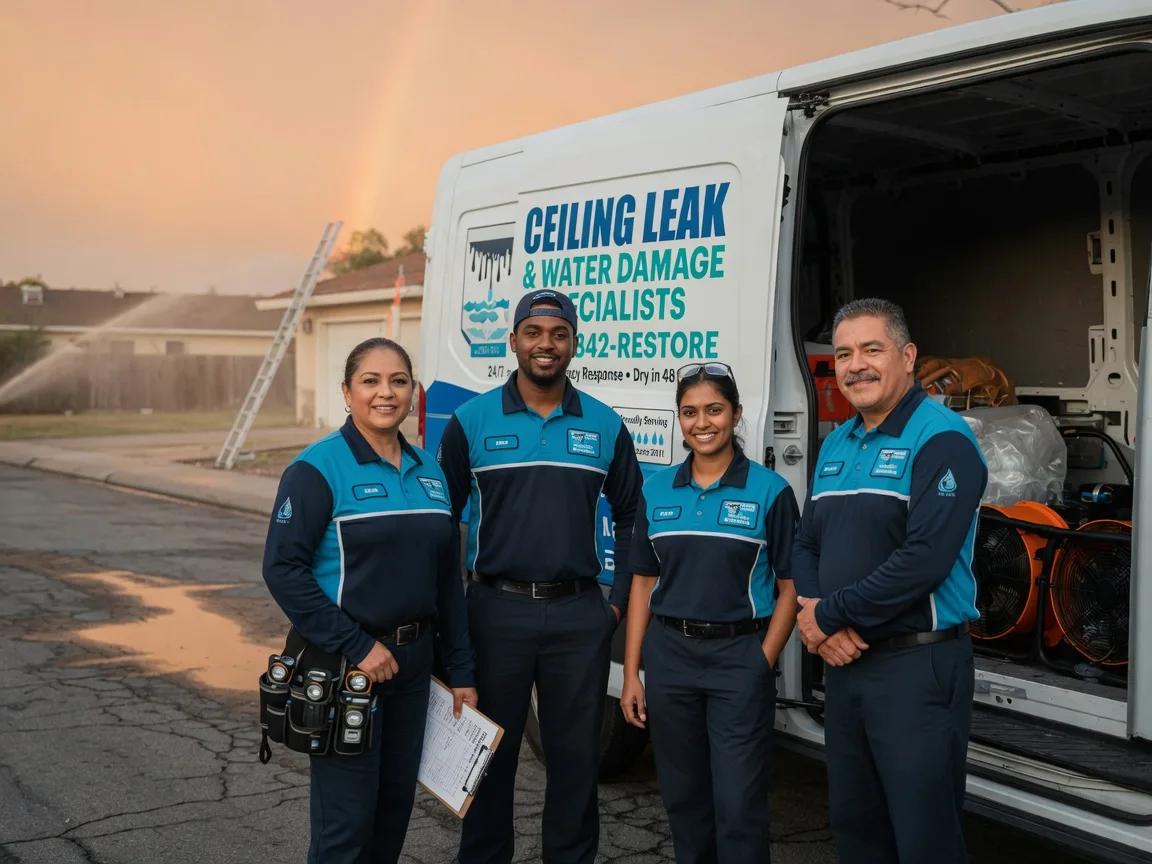 Ceiling Leak Cleanup company in Sublette, KS